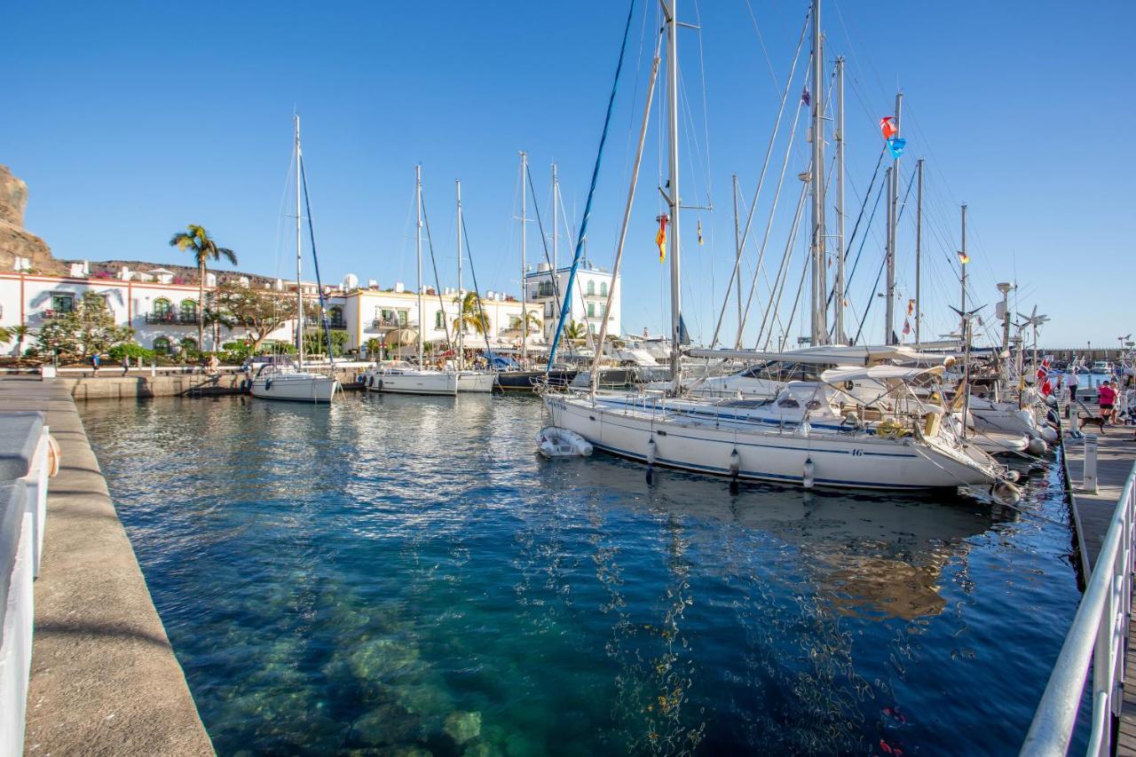 Ribera Del Puerto - Luxe Apartement With Great Terrace And Sea View Puerto De Mogan Exteriör bild