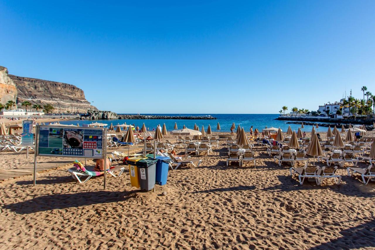 Ribera Del Puerto - Luxe Apartement With Great Terrace And Sea View Puerto De Mogan Exteriör bild