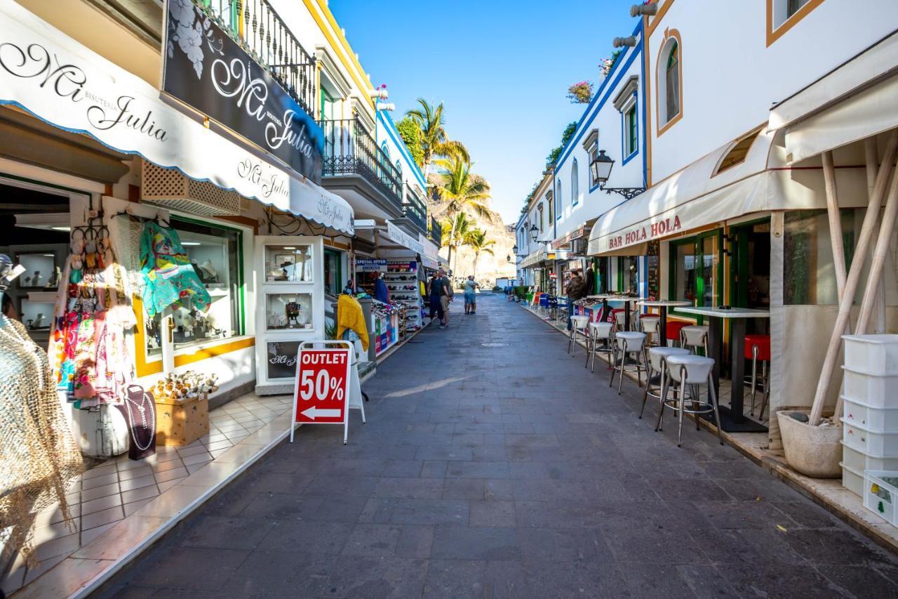 Ribera Del Puerto - Luxe Apartement With Great Terrace And Sea View Puerto De Mogan Exteriör bild