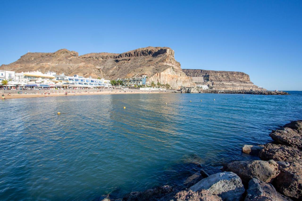 Ribera Del Puerto - Luxe Apartement With Great Terrace And Sea View Puerto De Mogan Exteriör bild