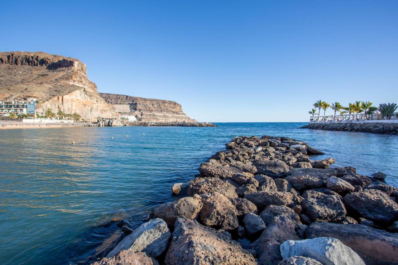 Ribera Del Puerto - Luxe Apartement With Great Terrace And Sea View Puerto De Mogan Exteriör bild