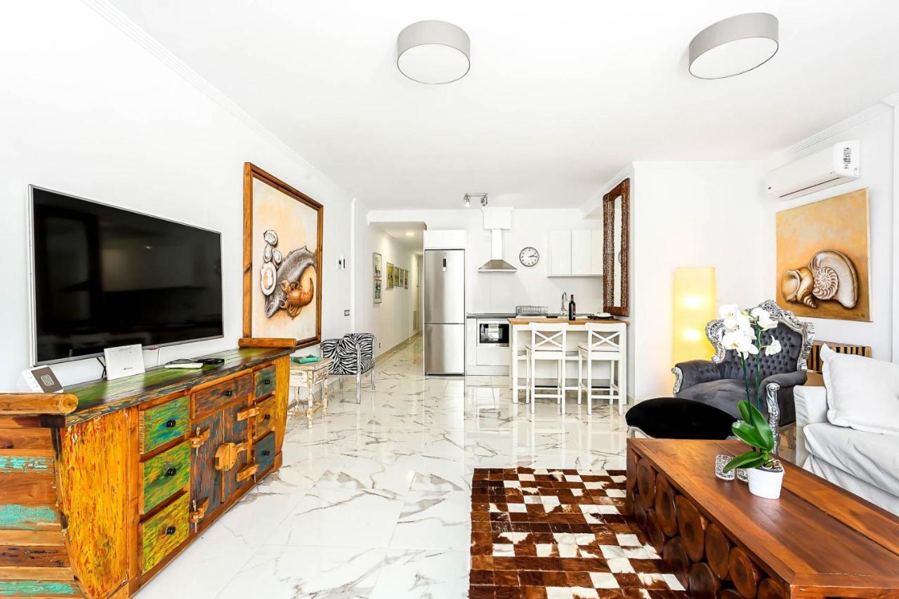 Ribera Del Puerto - Luxe Apartement With Great Terrace And Sea View Puerto De Mogan Exteriör bild