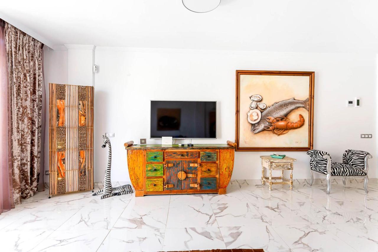 Ribera Del Puerto - Luxe Apartement With Great Terrace And Sea View Puerto De Mogan Exteriör bild