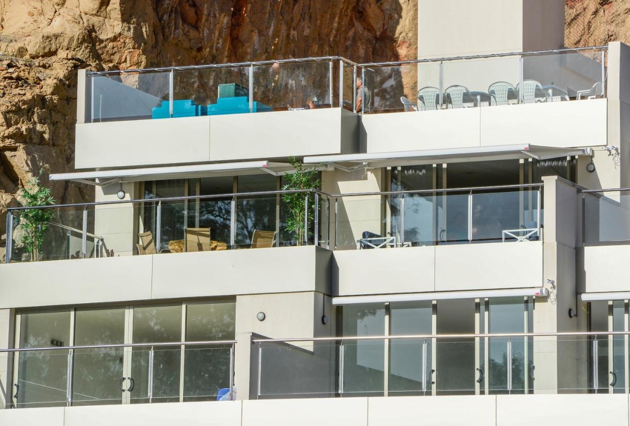 Ribera Del Puerto - Luxe Apartement With Great Terrace And Sea View Puerto De Mogan Exteriör bild